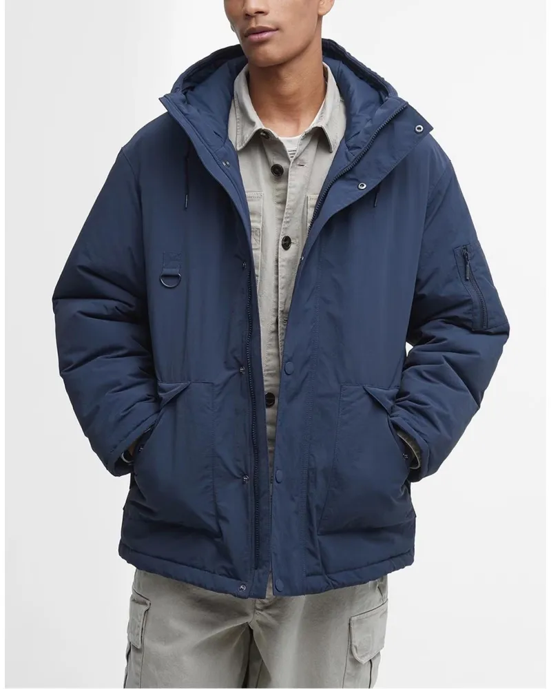 Barbour Shoreman Jacket — Navy Navy