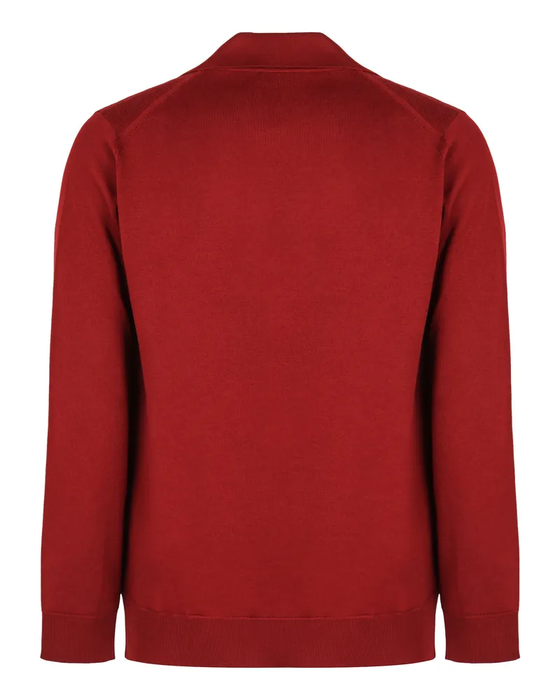 Gucci Women Wool V-Neck Sweater Red Red