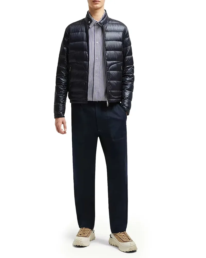 Moncler Down Jacket — Navy Navy