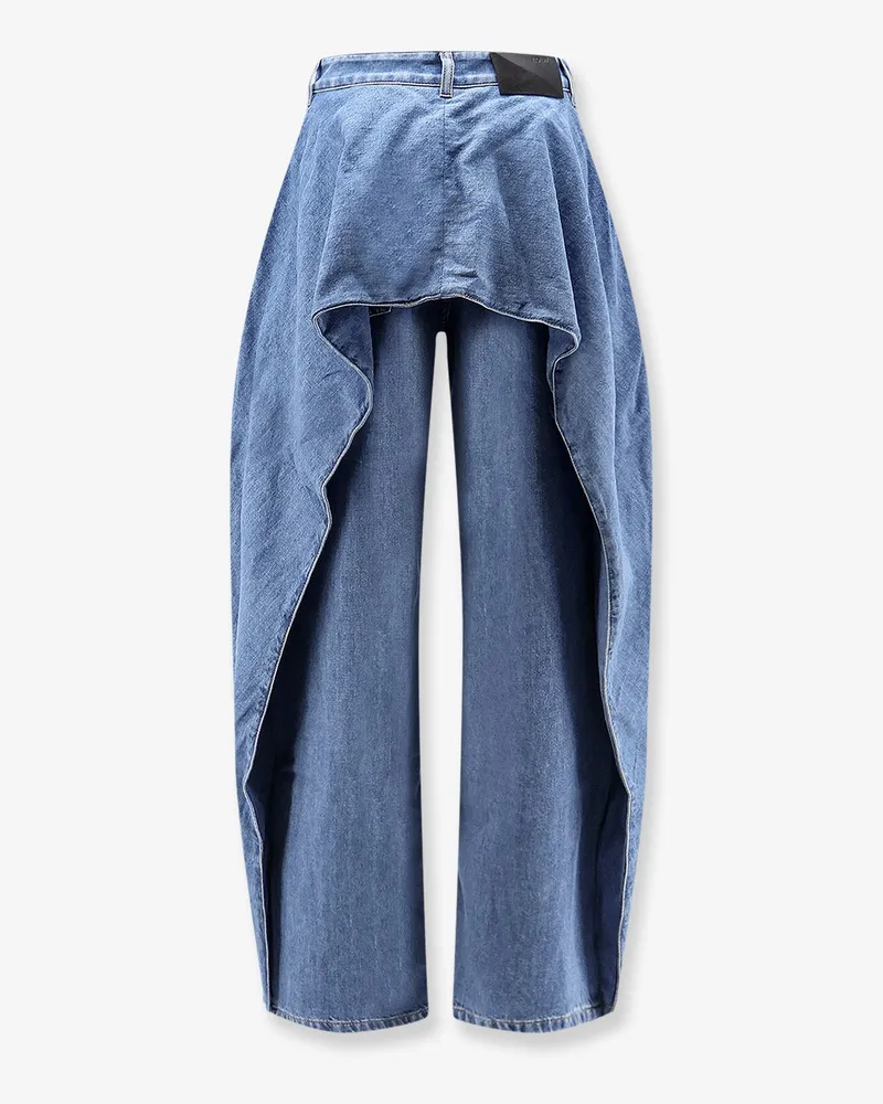 Loewe Women's Denim Jeans Blue Cotton Blue