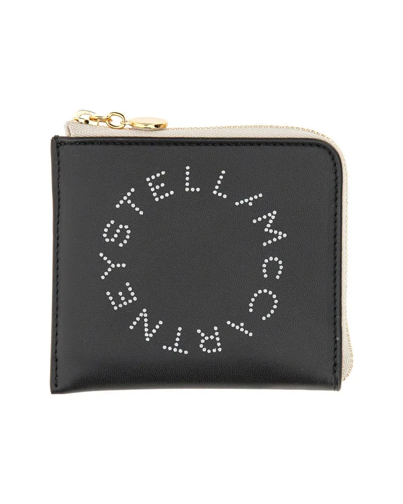 Stella McCartney Zipped Wallet — Black Black