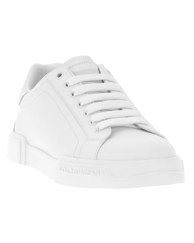 Dolce & Gabbana Portofino Sneaker — White White