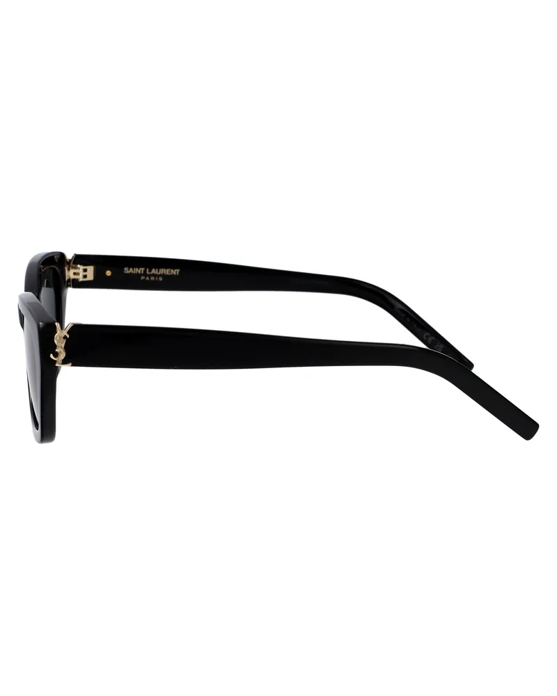 Saint Laurent SLM153 Sunglasses — Black Black
