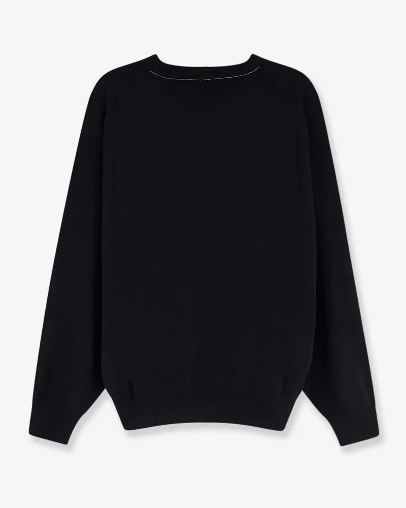 Brunello Cucinelli Women Cashmere Crew-Neck Sweater Black Black