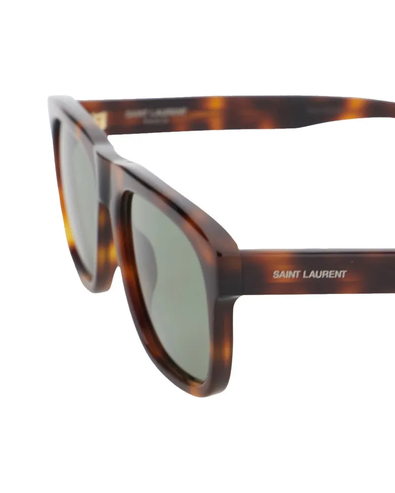 Saint Laurent 713741 Tortoiseshell Acetate Sunglasses — Brown Brown