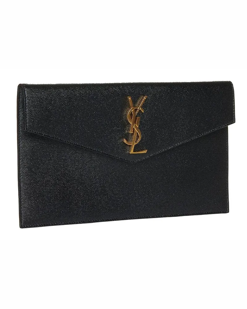 Saint Laurent Clutch — Black Black