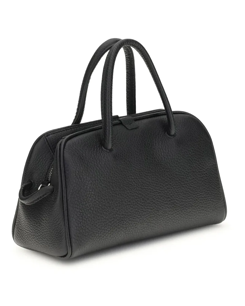 Jacquemus Women's Handbag Le Petit Turismo Black Leather Calf Handbags Hand Bags Black