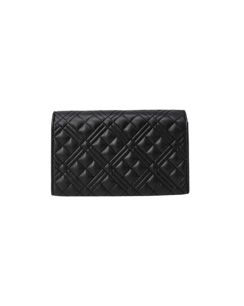 Moschino Women's Black Polyethylene Handbag Bag Black