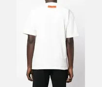 Logo-Embroidered T-Shirt — White