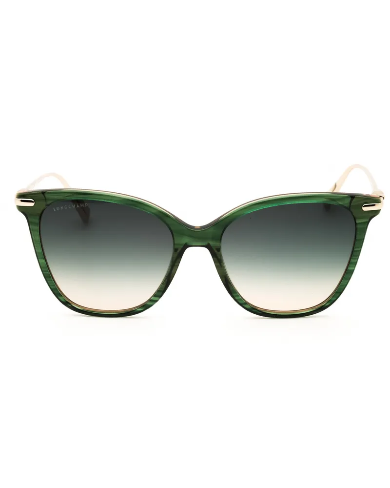 Longchamp Women's Lo757sn Sunglasses Green Green