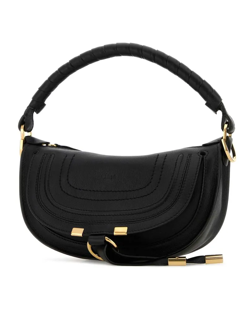 Chloé Marcie Shoulder Bag — Black Black