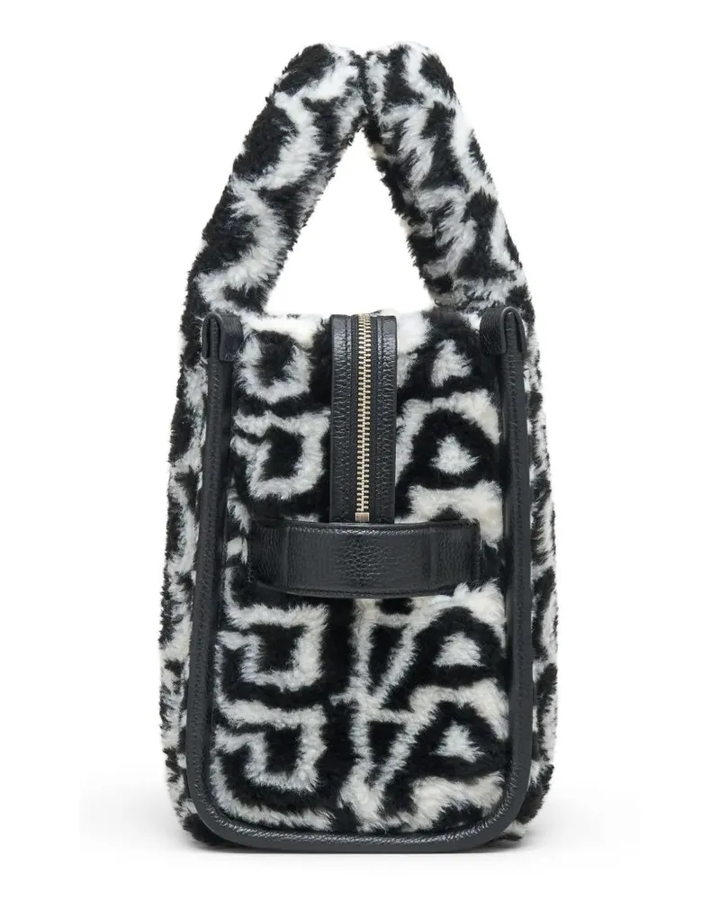 Marc Jacobs Women's The Monogram Teddy Medium Tote Bag Black Black