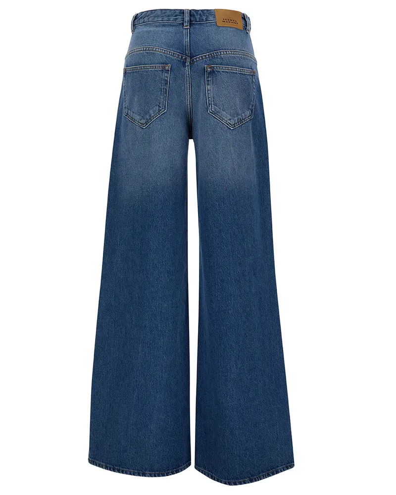 Isabel Marant Flared Light Blue Jeans — Blue Blue