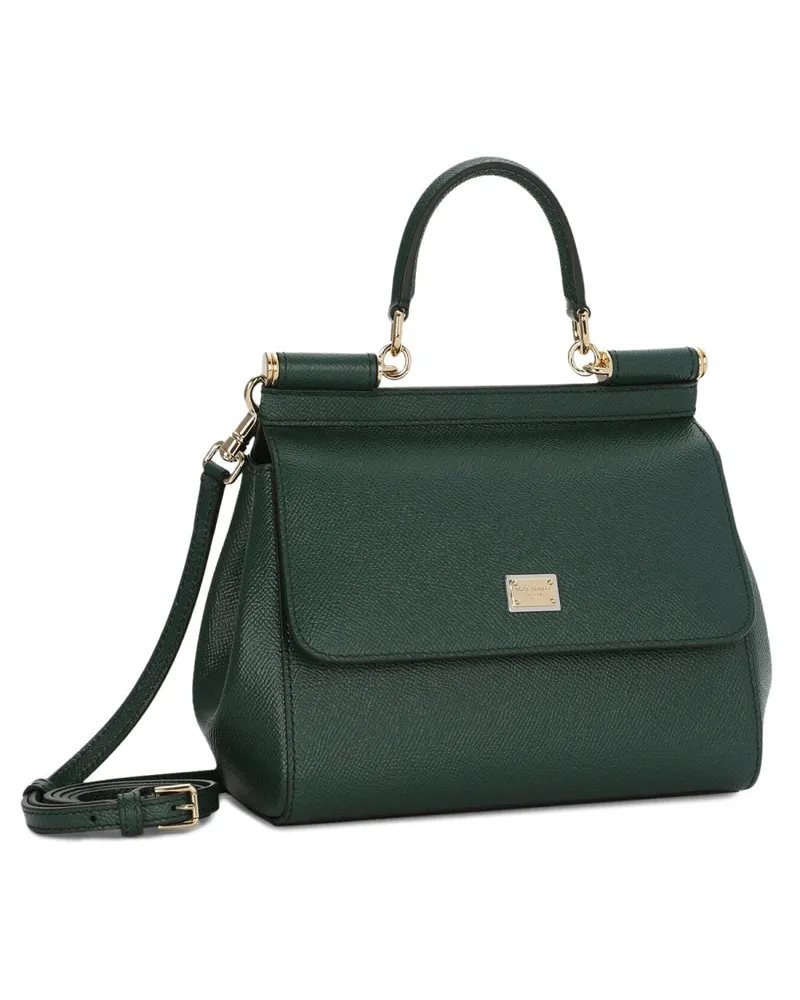 Dolce & Gabbana Women's Shoulder Bag Sicily Blue Green