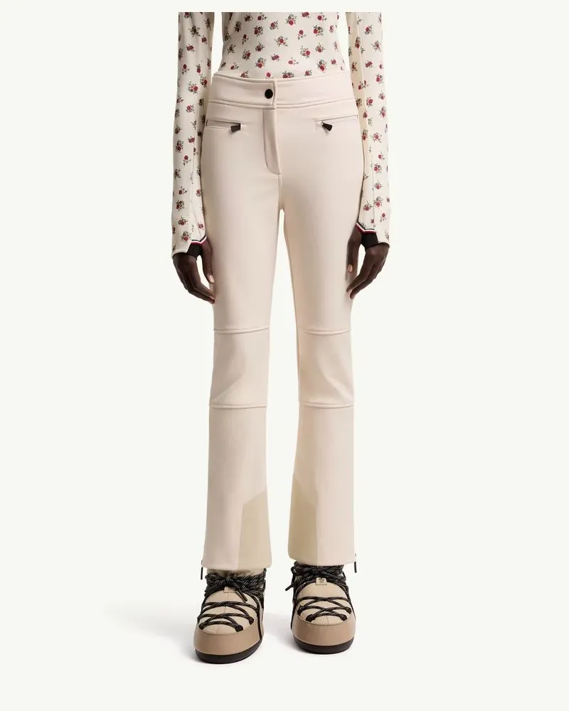 Moncler H26 Trousers — Ecru Ecru