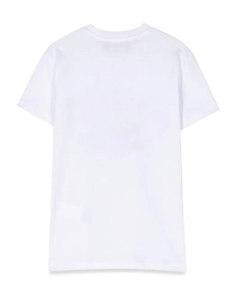 Dsquared2 MC Logo Cotton T-Shirt — White White