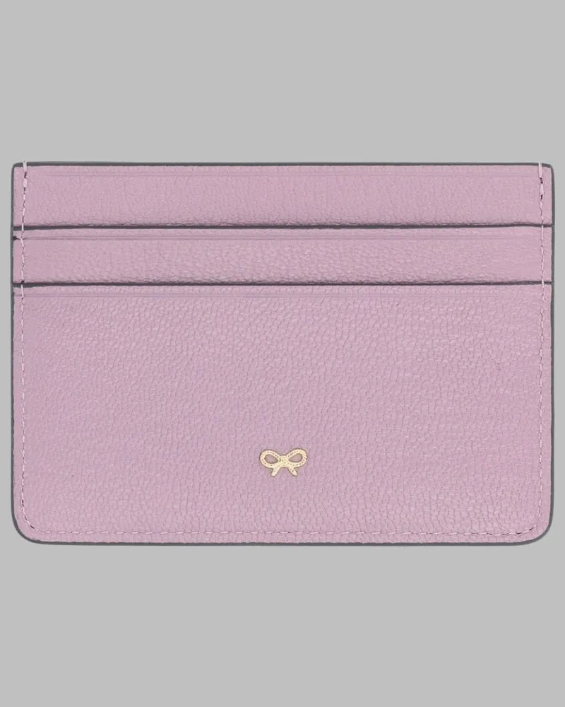 Anya Hindmarch Peeping Eyes Card Case — Purple Purple
