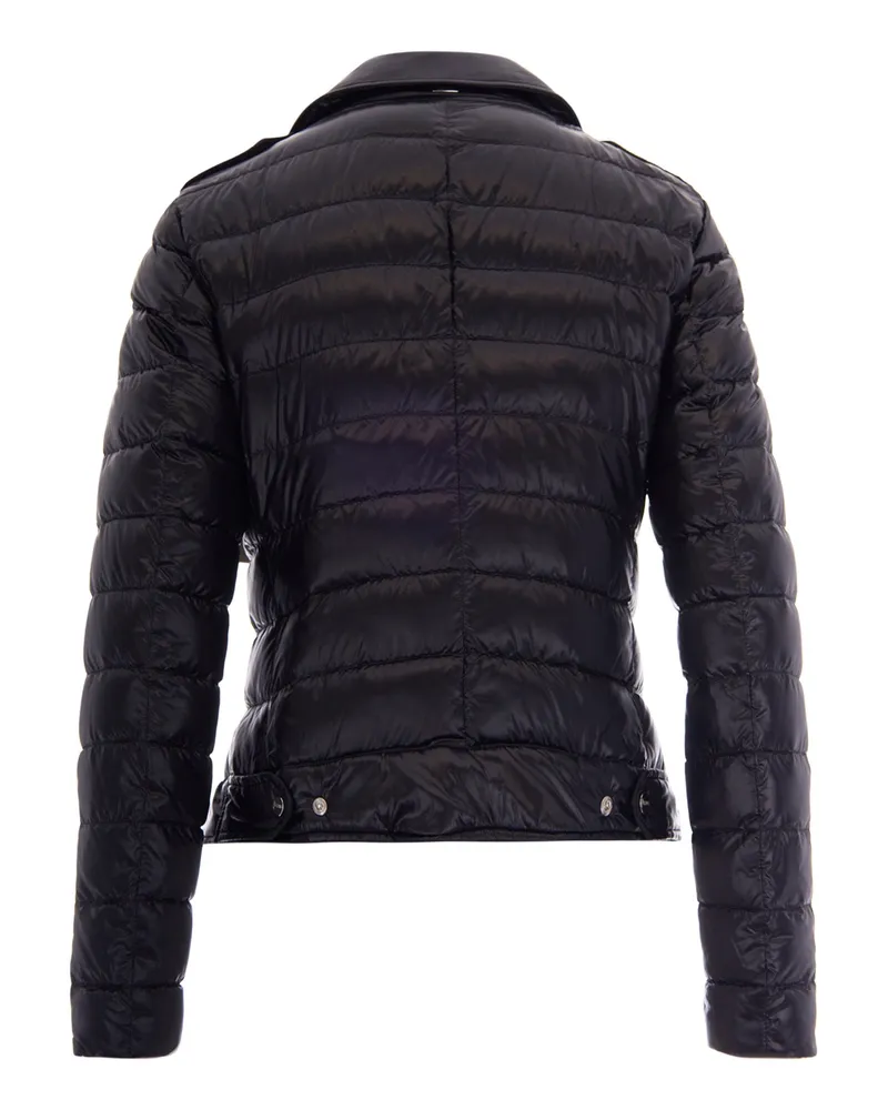 Herno Women's Bomber Jacket Nylon Ultralight Black Puffer Black