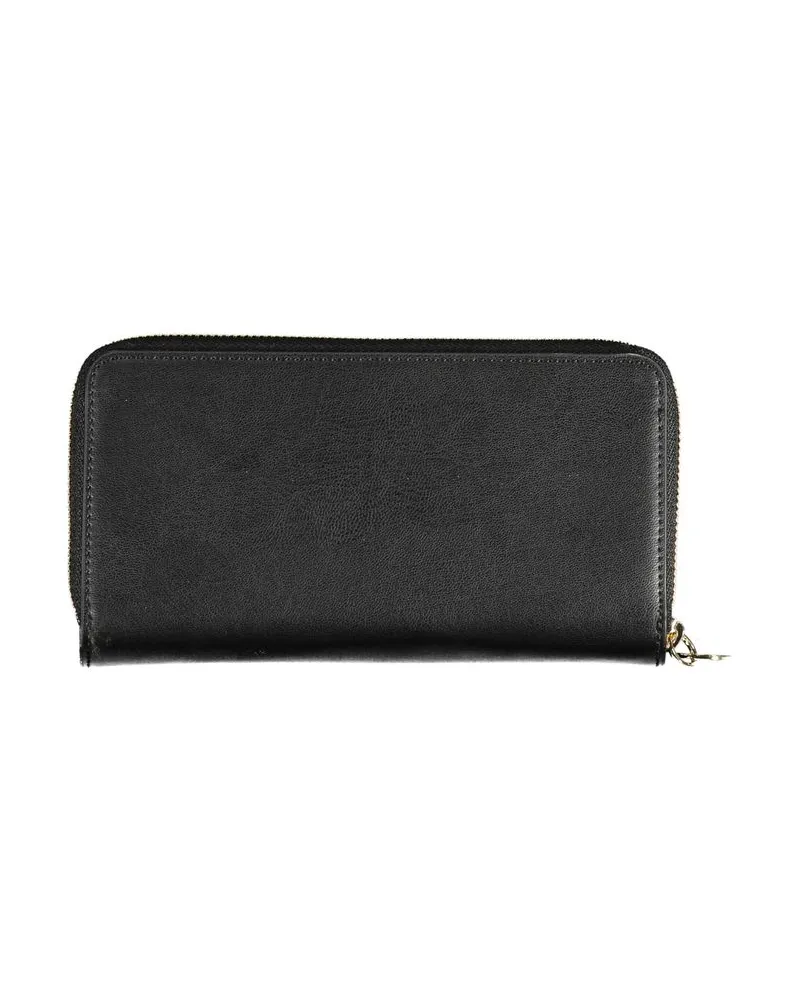 Tommy Hilfiger Polyurethane Wallet — Black Black
