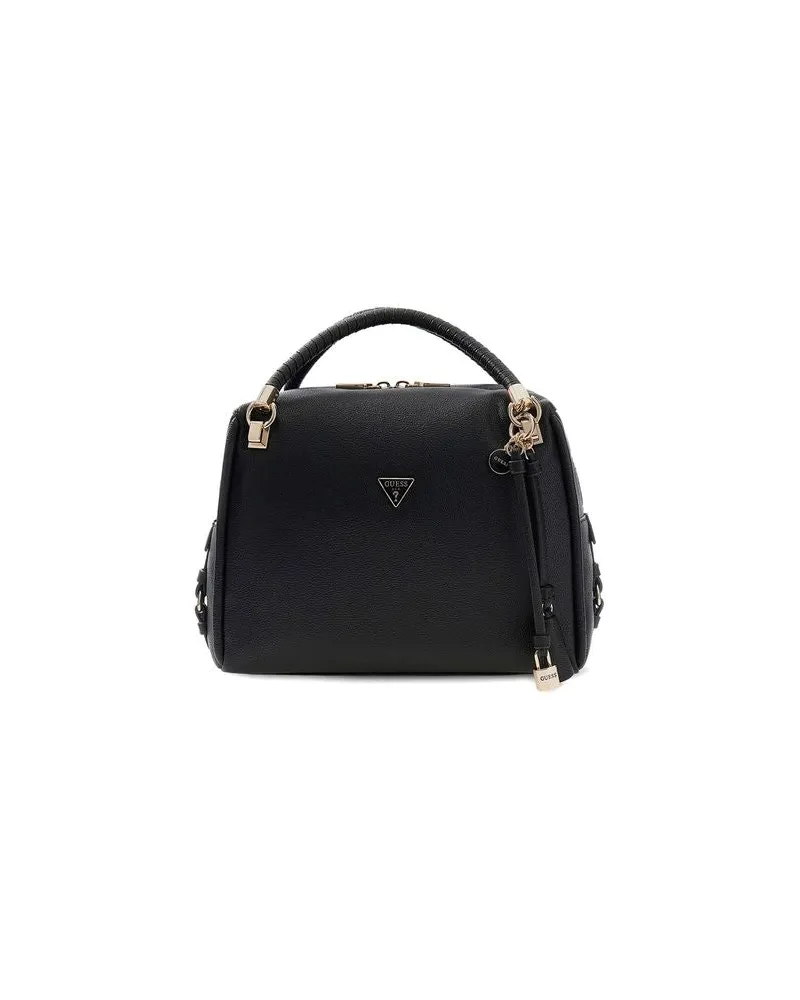 Guess Women's Satchel Black Polyurethane Satchel-bags Black