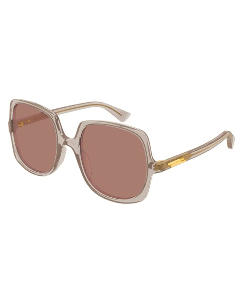Bottega Veneta BV1498S Sunglasses — Brown Brown