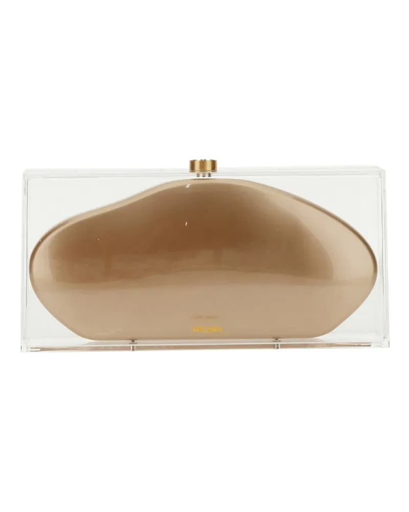 Cult Gaia Women's Pochette Annika Silver Acrylic; Lining: Polyester Clutch Bags Gold