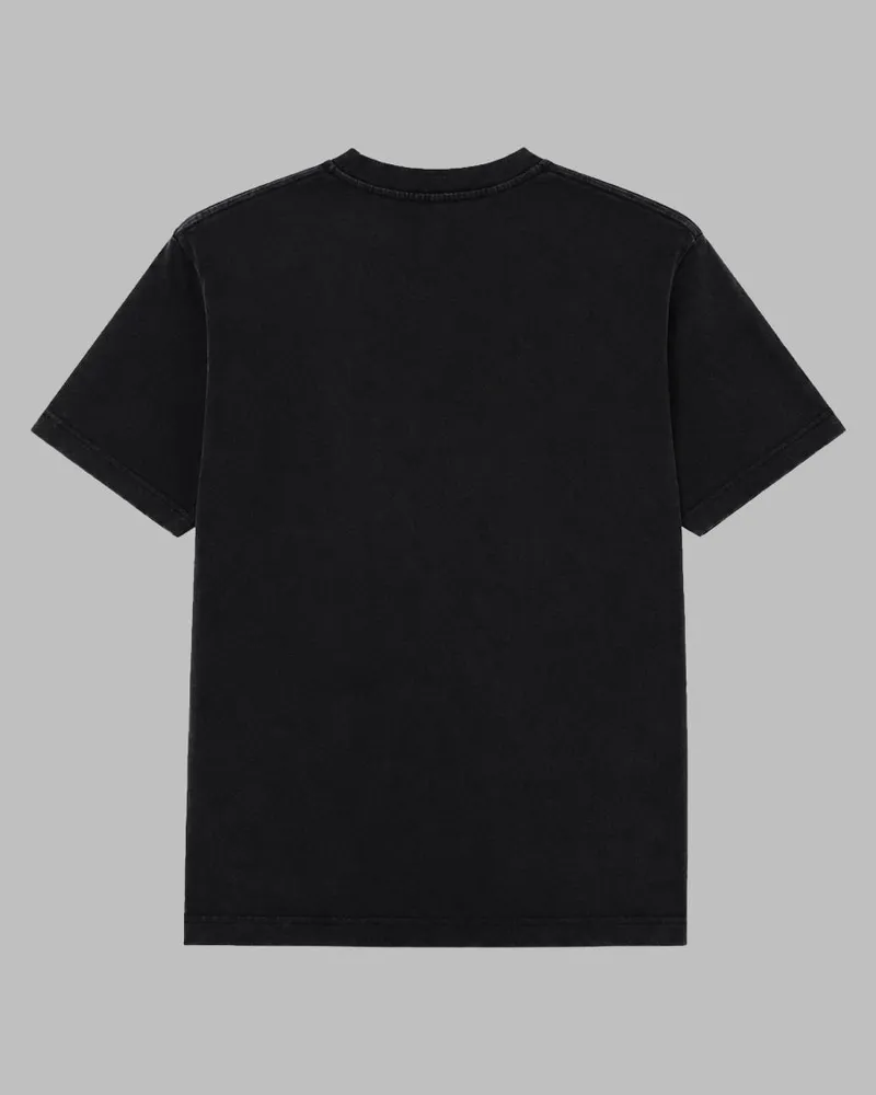 Casablanca Paris Egypt Print Organic Cotton T-Shirt — Black Black