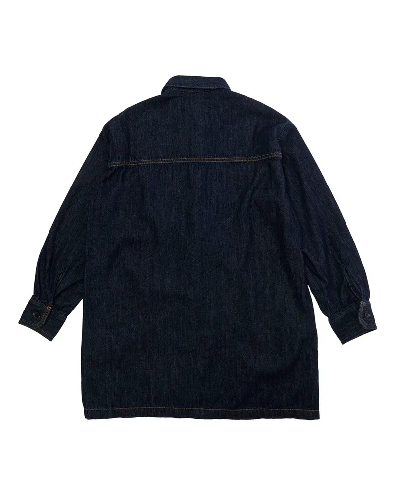 Marni Girls' Dress Blue Cotton Blue