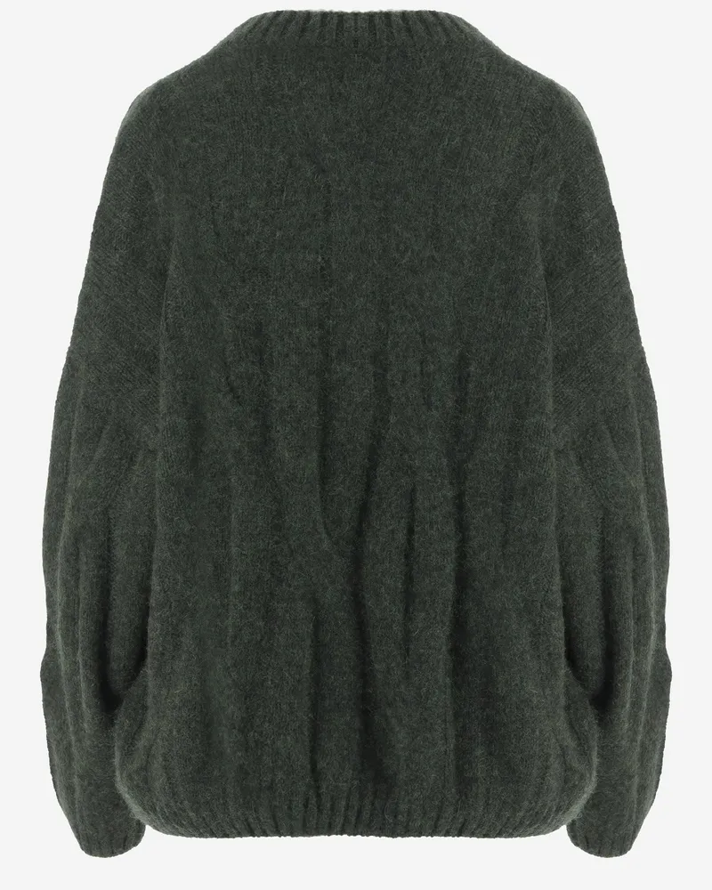 ALLUDE Women's Cashmere And Silk Sweater Green Green