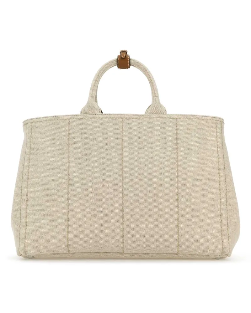 Prada Milano Tote Bag — Beige Beige