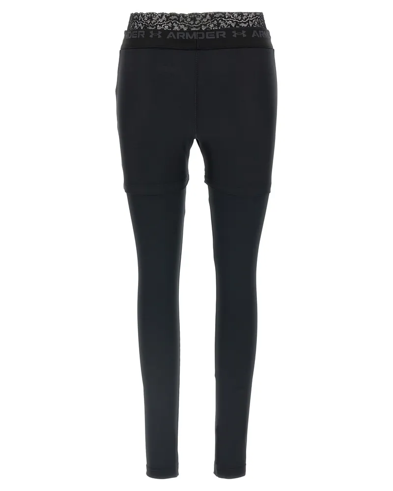 Balenciaga Men's Black Polyester Leggings Clothing Black