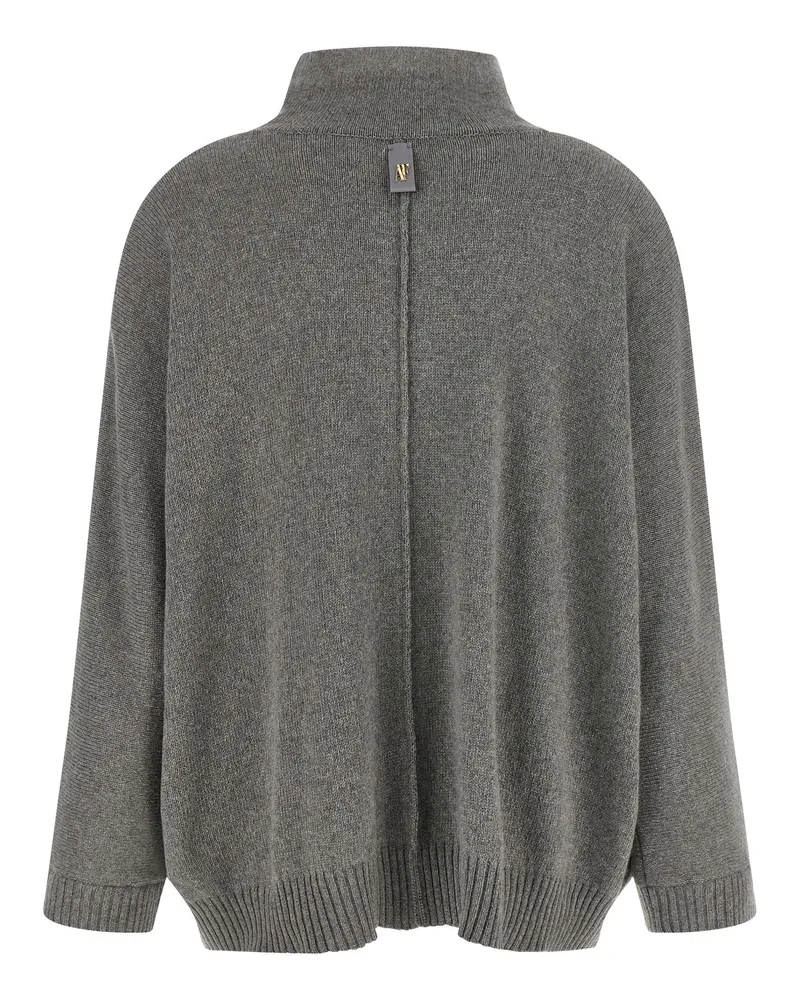 Alberta Ferretti Women Gray Cashmere Cardigan Clothing Gray
