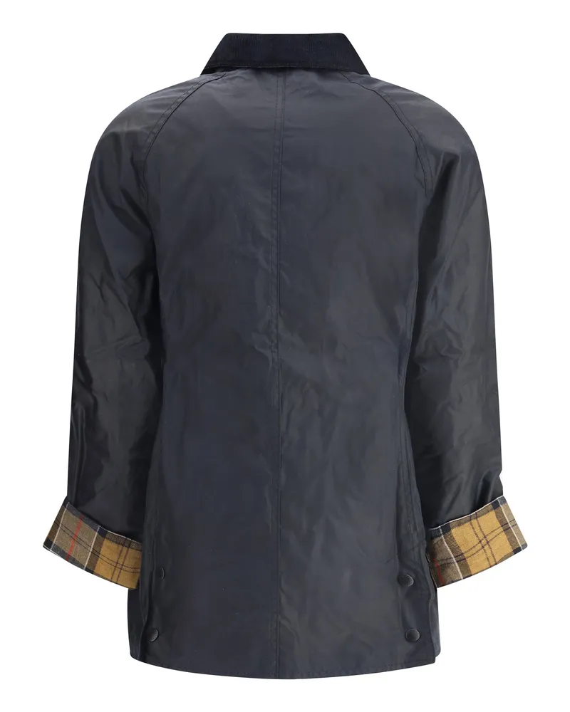 Barbour Women's Breadnell Waxed Jacket Navy Cotton Navy