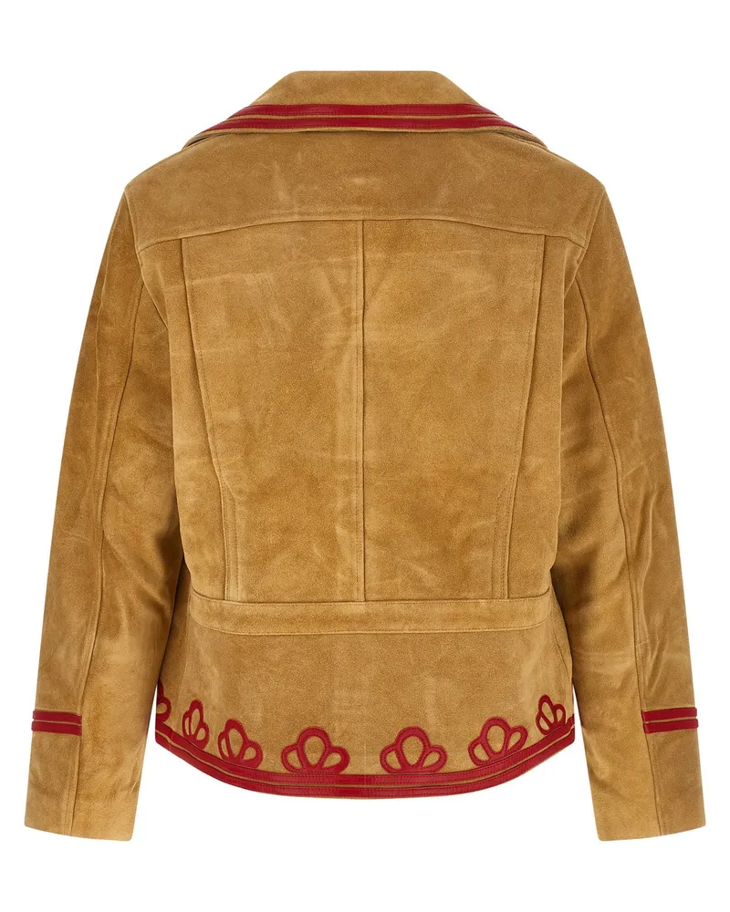 BODE Trefoil Jacket — Camel Camel
