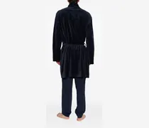 Velvet Robe — Navy