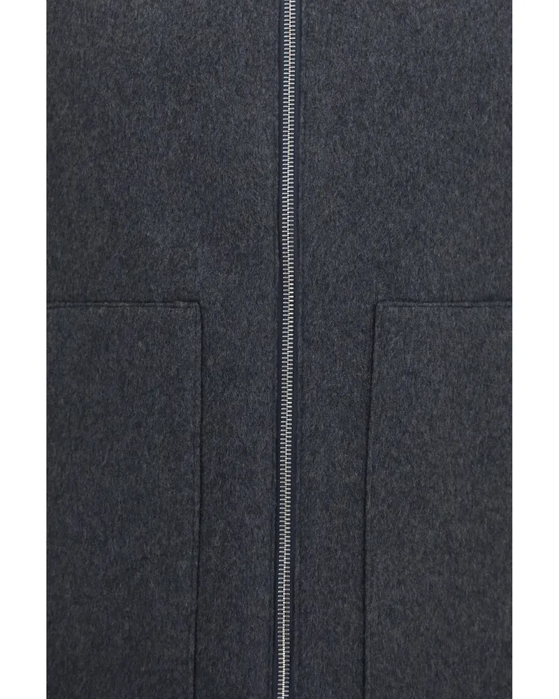 LARDINI Men's Wool And Cashmere Vest 940 Blazers E Vests Gray