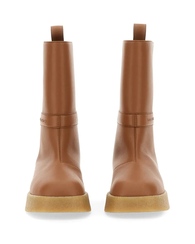 Stella McCartney Skyla Boot — Beige Beige