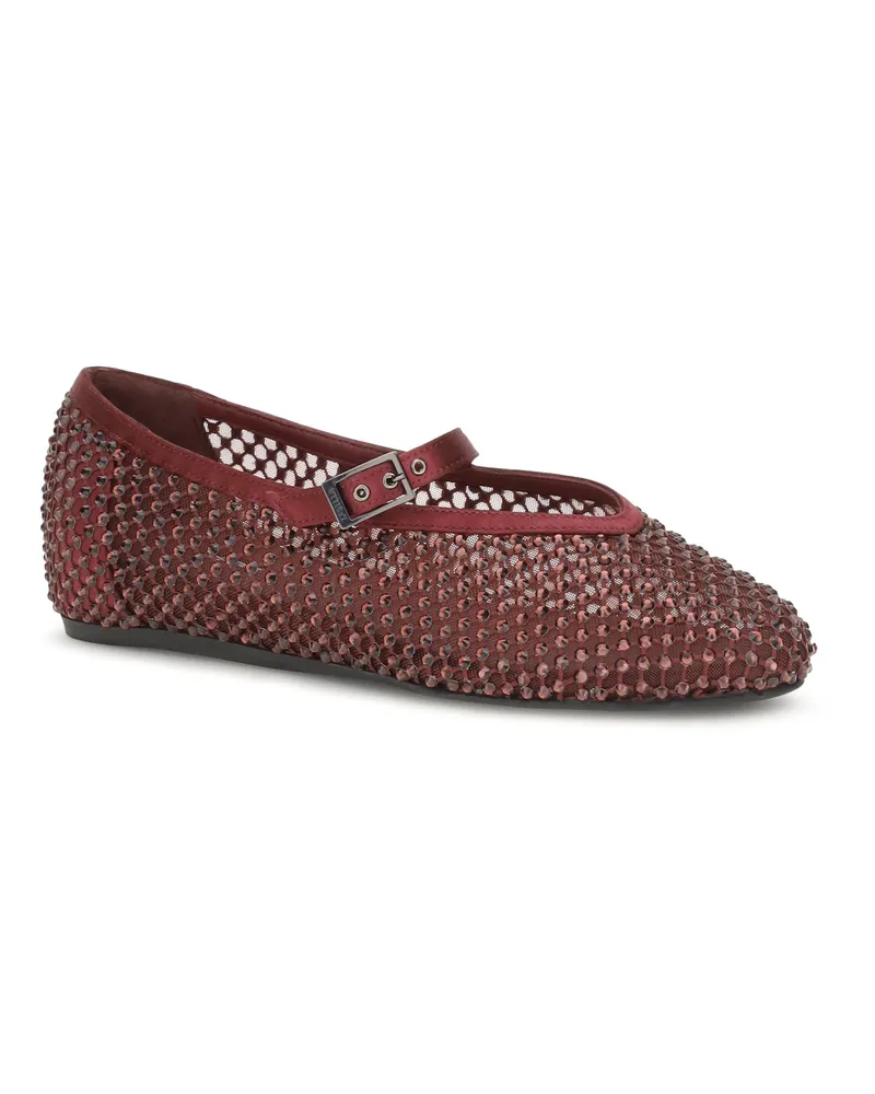 Le Silla Women's Gilda Ballerinas Cherry Flat Shoes Red