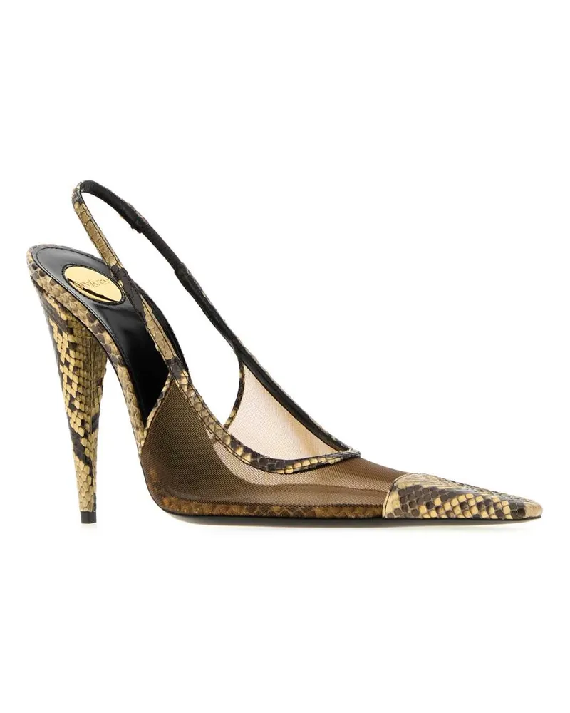 Saint Laurent Nefer 110 Pumps — Multicolor Multicolor