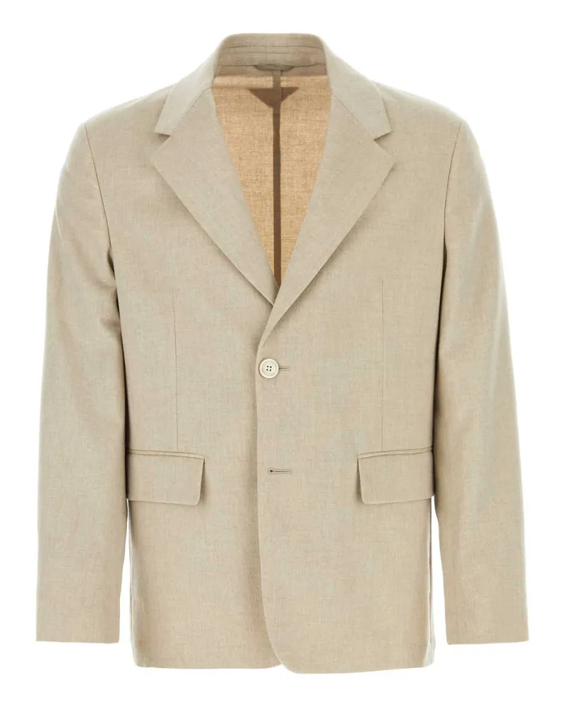 Prada Cashmere Blazer — Beige Beige