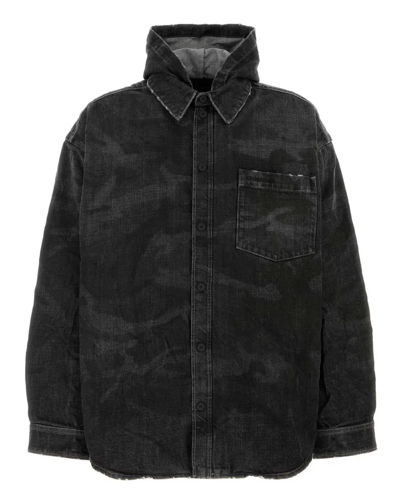 Balenciaga Parka Jacket — Black Black