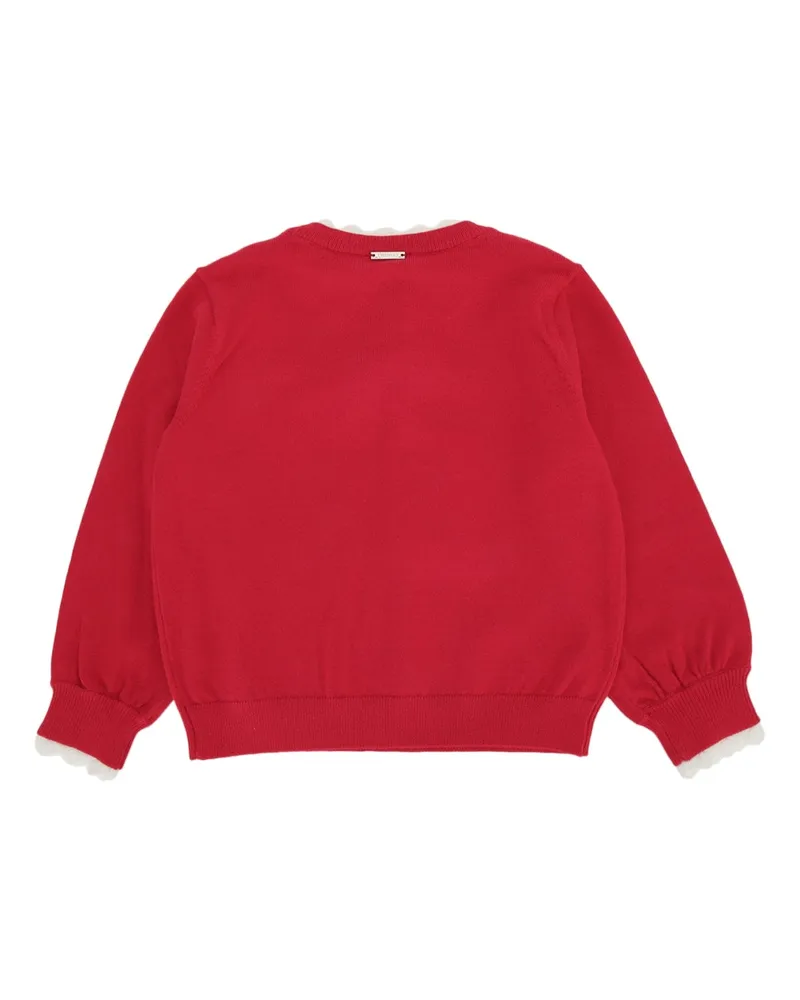 Twin-Set Cuore Sweater — Red Red