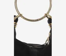 Bracelet Hobo Bag — Black