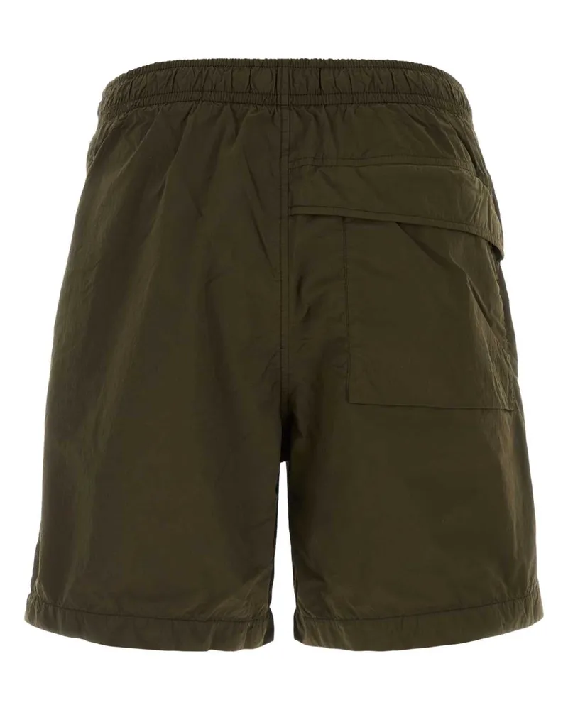 Stone Island Militarygreen Short Exterior: Nylon Lining Green