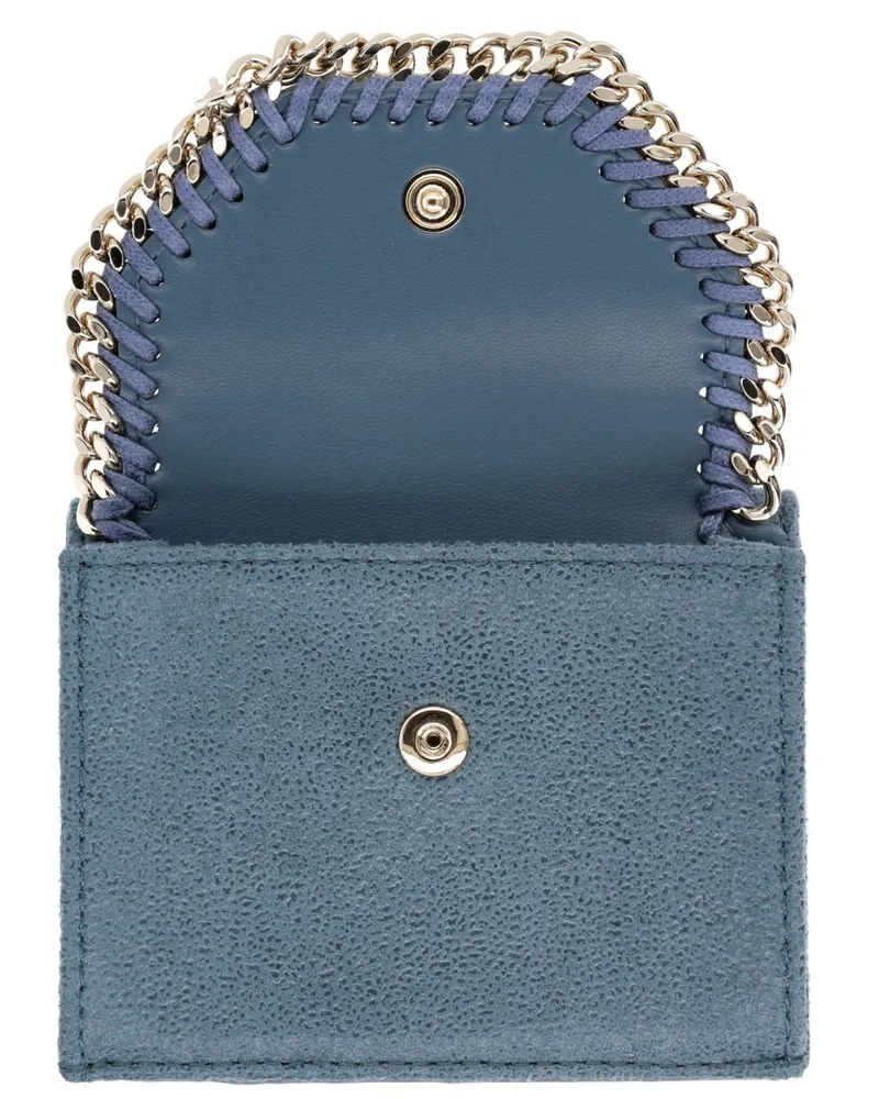 Stella McCartney Falabella Wallet — Blue Blue