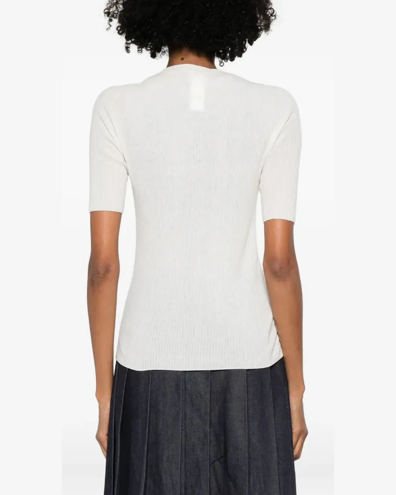 Fabiana Filippi Women's Wool Blend Knitted Top Aw25 W White