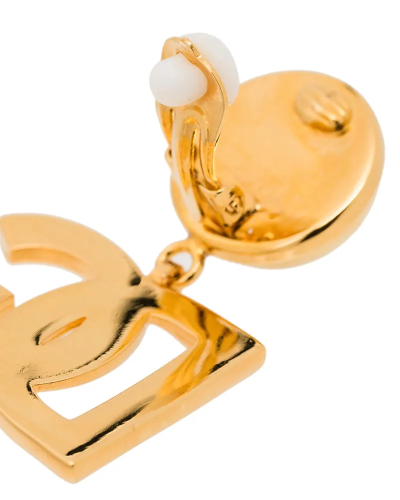 Dolce & Gabbana Women's Gold Brass Earrings Gold