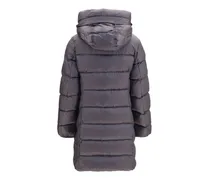 Women's Puffer Jacket Marion Quilted Nylon Graphite Orchid Down Coat