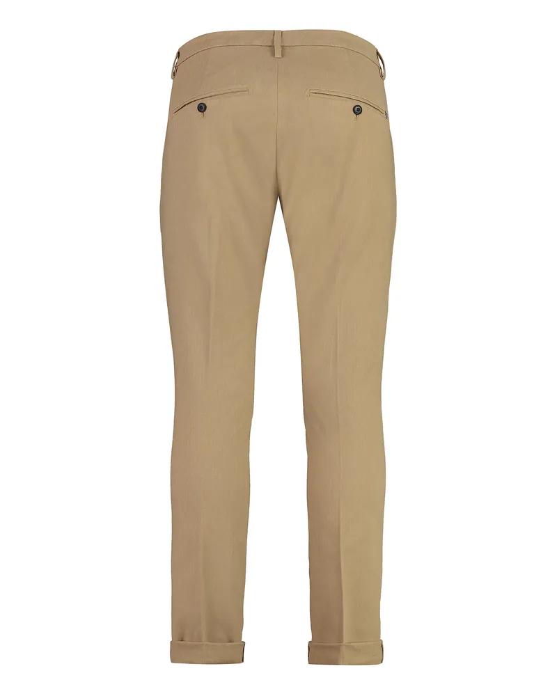 Dondup Men's Chino Pants Stretch Cotton Hazelnut Polyester Chinos Hazelnut