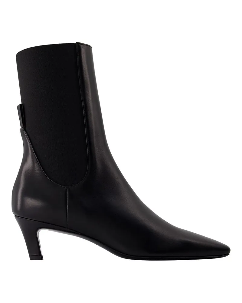 Totême Women's Boot Black Calfskin Black